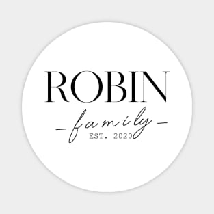 Robin Family EST. 2020, Surname, Robin Magnet